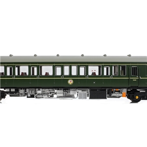 Class 117 3-Car DMU R334 BR Green (Small Yellow Panels)