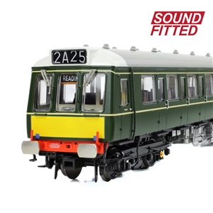 Class 117 3-Car DMU R334 BR Green (Small Yellow Panels)