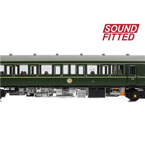 Class 117 3-Car DMU R334 BR Green (Small Yellow Panels)