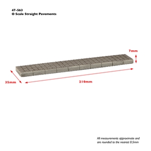 Straight Pavements (x4)