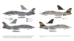 US Navy F-14D Tomcat "VF-2 Bounty Hunters" Fighter Aircraft