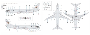 US Navy P-8A Poseidon Maritime Patrol Aircraft