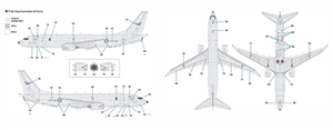 US Navy P-8A Poseidon Maritime Patrol Aircraft