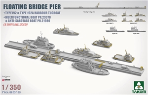 Russian Floating Bridge Pier (includes 8 vessels)