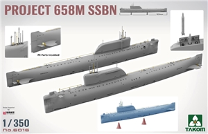 Soviet Project 658M Ballistic Nuclear Submarine SSBN