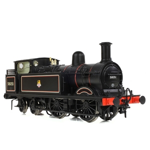 MR 1532 (1P) Tank 58051 BR Lined Black (Early Emblem)