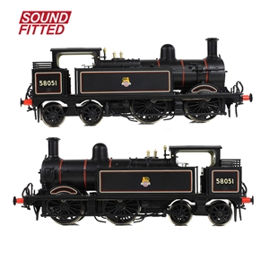 MR 1532 (1P) Tank 58051 BR Lined Black (Early Emblem)