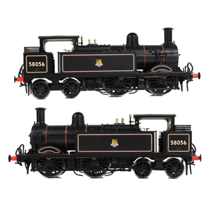 MR 1532 (1P) Tank 58056 BR Lined Black (Early Emblem)