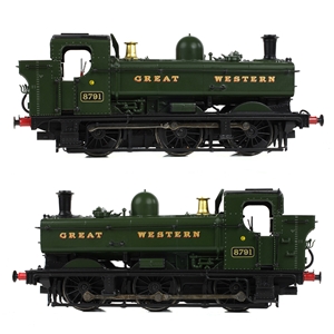 GWR 8750 Pannier Tank 8791 GWR Green (Great Western)