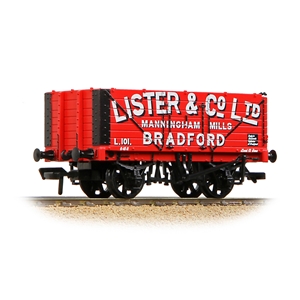 7 Plank End Door Wagon 'Lister & Co. Ltd' Red