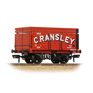 7 Plank Wagon with Coke Rails 'New C. Ransley' Red