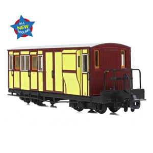 Ffestiniog Railway Brake Third No. 2 FR Yellow & Crimson