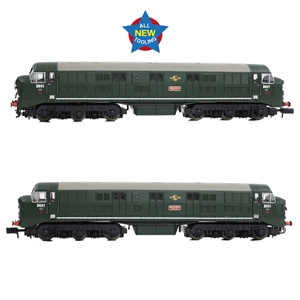 Class 41 'Warship' Disc Headcode D601 'Ark Royal' BR Green (L/Crest)