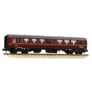 BR Mk2A TSO Tourist Second Open WCRC Maroon