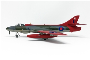 British Royal Air Force Hawker Hunter F.6 "Black Arrows" Jet Aircraft