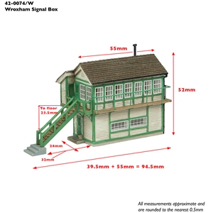 Wroxham Signal Box Brown & Cream