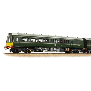 35-503  Class 117 3-Car DMU R334 BR Green (Small Yellow Panels)