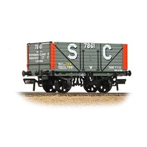 37-129A - 8 Plank End Door Wagon 