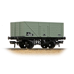 8 Plank Fixed End Wagon BR Grey (Early)