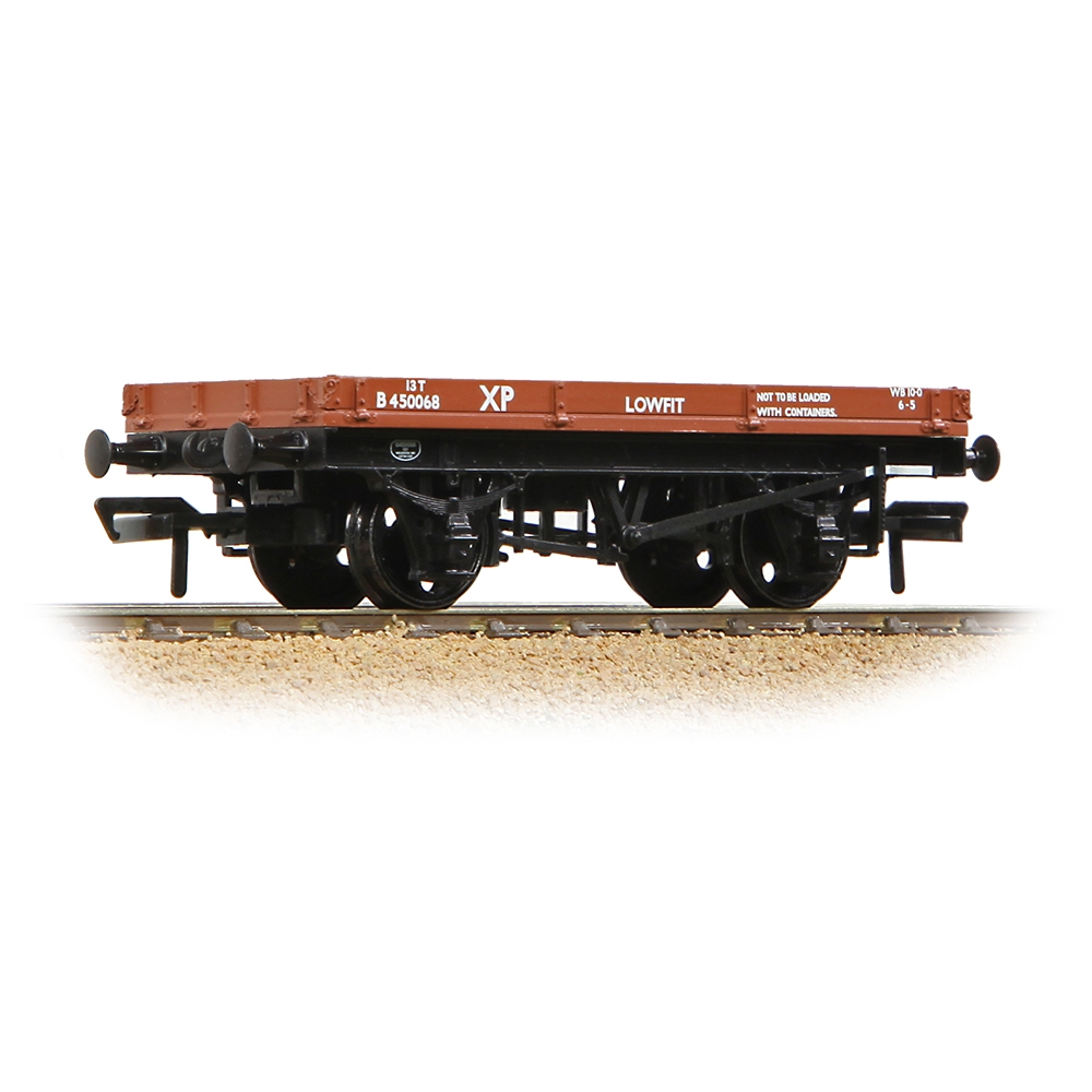 1 Plank 'Lowfit' Wagon BR Bauxite (Early)