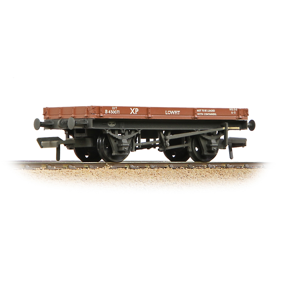 1 Plank 'Lowfit' Wagon BR Bauxite (Early) [W]