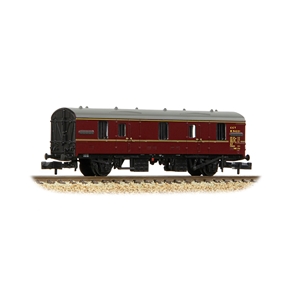 BR Mk1 CCT Covered Carriage Truck BR Maroon