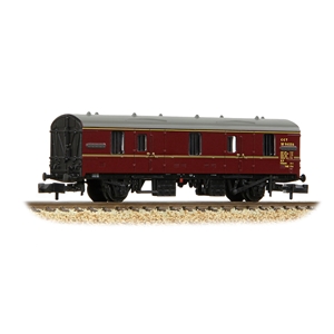 BR Mk1 CCT Covered Carriage Truck BR Maroon