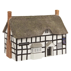 Thatched Tavern Black & White