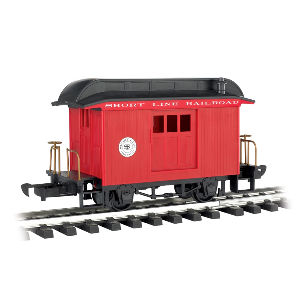 Li'l Big Haulers - Baggage Short Line Railroad Red w/Black Roof