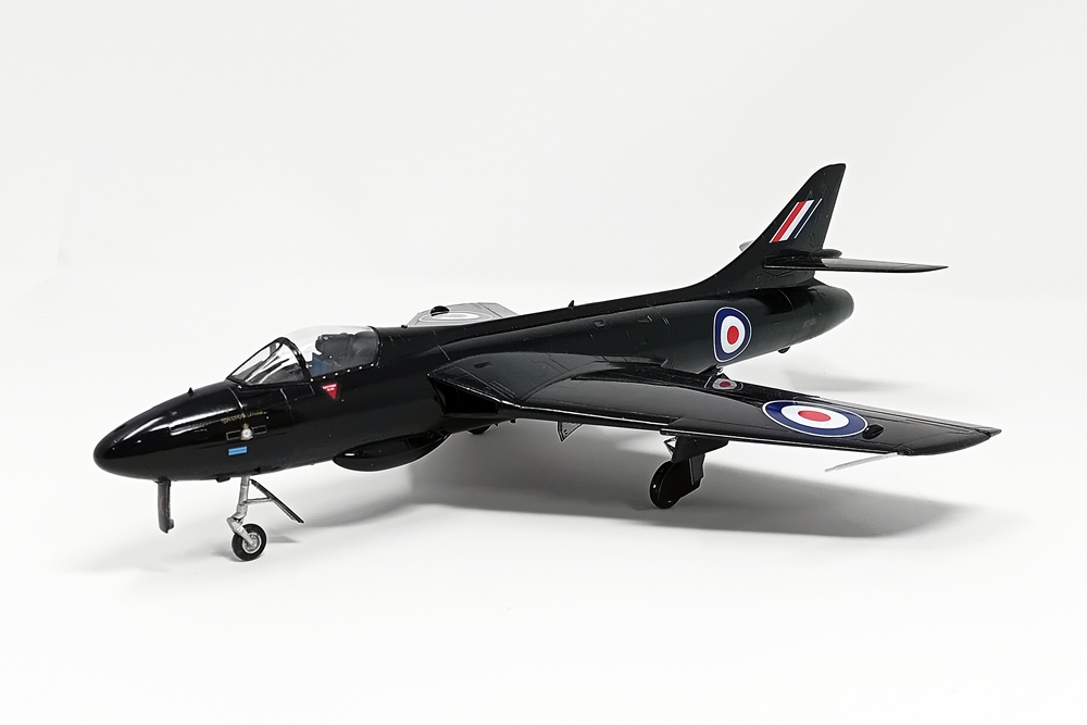 British Royal Air Force Hawker Hunter F.6 "Black Arrows" Jet Aircraft