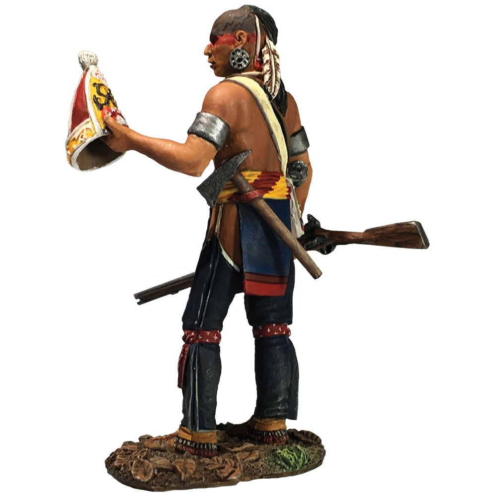 Native Warrior with Souvenir Grenadier Cap