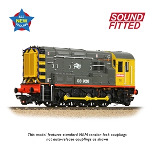 Class 08 08928 BR Railfreight (Red Stripe)