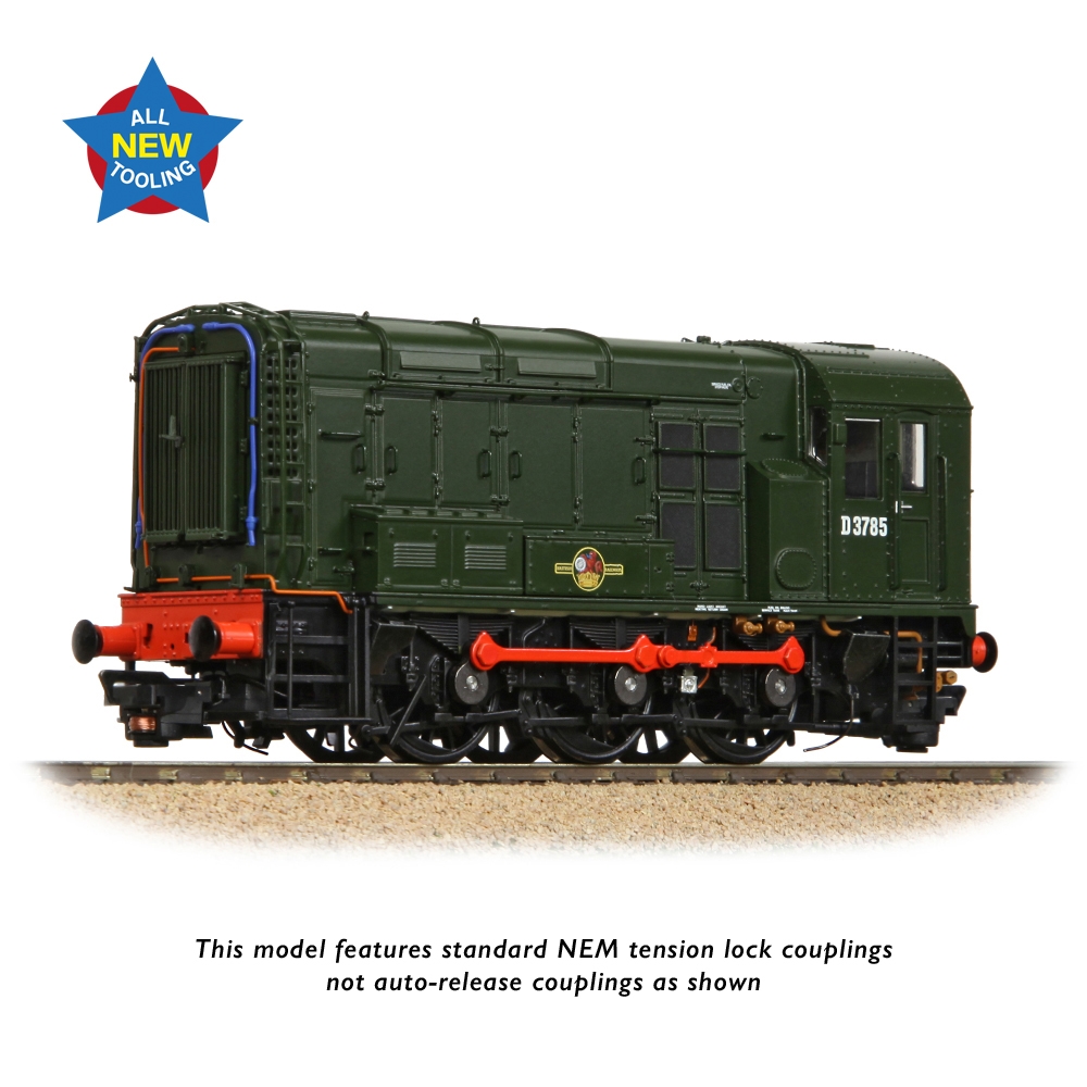 Class 08 D3785 BR Green (Late Crest)