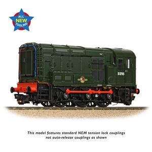 Class 08 D3785 BR Green (Late Crest)