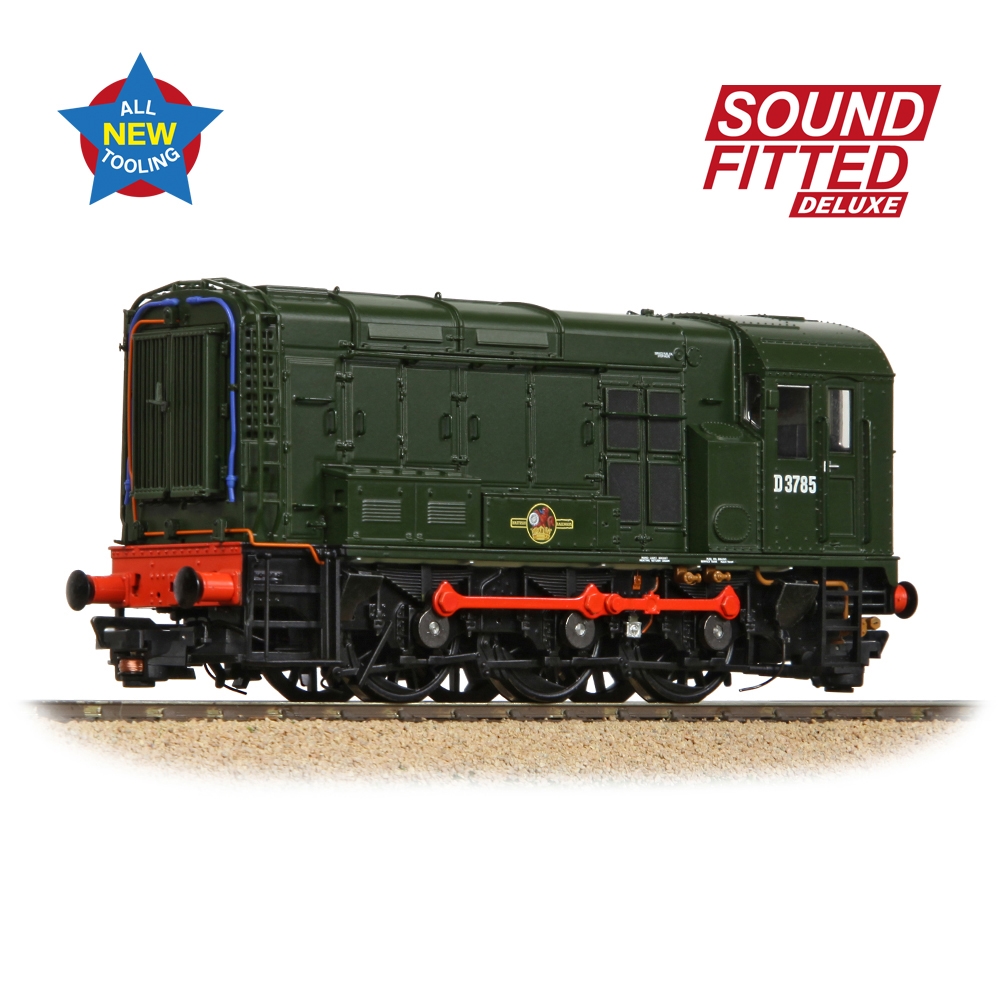 Class 08 D3785 BR Green (Late Crest)