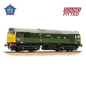 Class 25/3 D7672 'Tamworth Castle' BR Two-Tone Green (Full Yell. Ends)