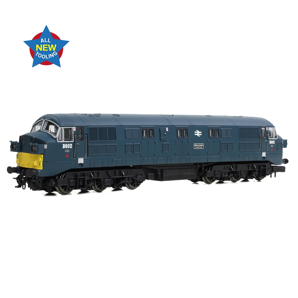 Class 41 'Warship' Headcode Box D602 'Bulldog' BR Blue (SYP)