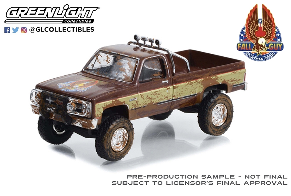 Fall Guy Stuntman 1982 GMC K-2500 Sierra Grande Wideside Dirty Version