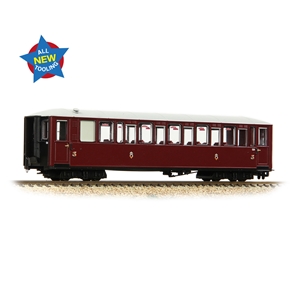 Ffestiniog Railway 'Tin Car' Saloon Third No. 120 FR Maroon