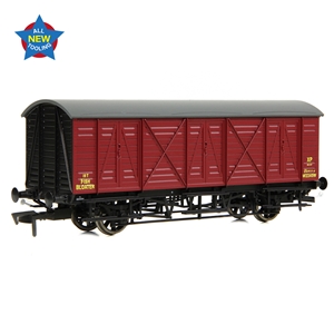 GWR 10T 'Bloater' Fish Van BR Crimson