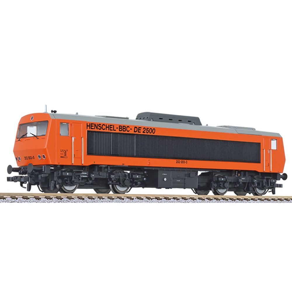 Diesel Locomotive DE2500 202 003-0 DB Ep.IV AC