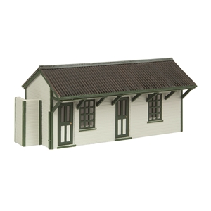 Light Railway Station Building - Green