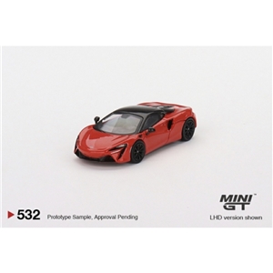 MGT00532-R 1/64 Mclaren Artura Vermillion Red 2023 (RHD)