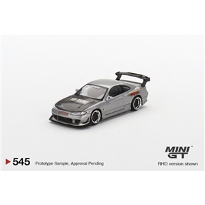 1/64 Nissan Silvia Top Secret (S15) Silver (RHD)