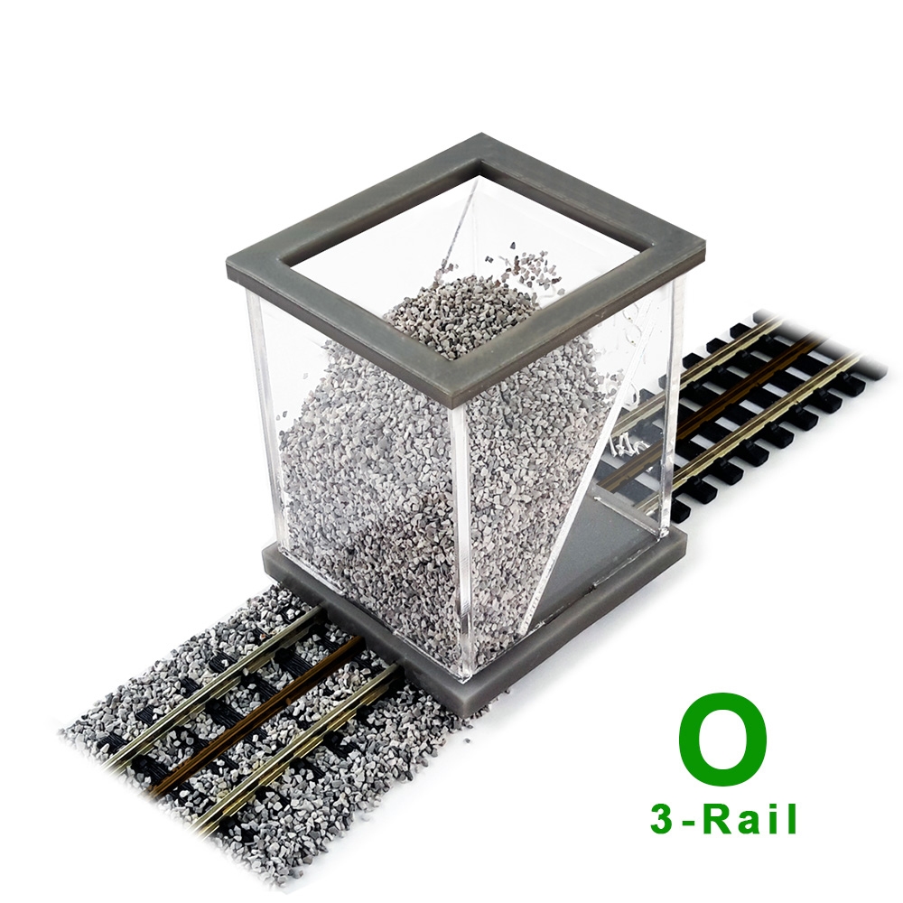 O Scale Ballast Spreader 3-Rail