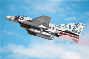 PKAY12356 US Marines F-4J Phantom II "Fighting Shamrocks" Fighter Aircraft