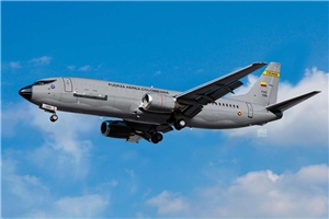 Colombian Air Force Boeing 737 Passenger Aircraft