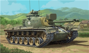 US Army M48A3 Patton Main Battle Tank