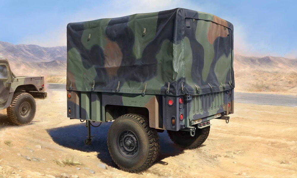 US Army M1101/1102 Light Tactical Trailer