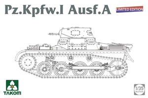 German Army Panzer I Ausf A Limited Edition Light Tank